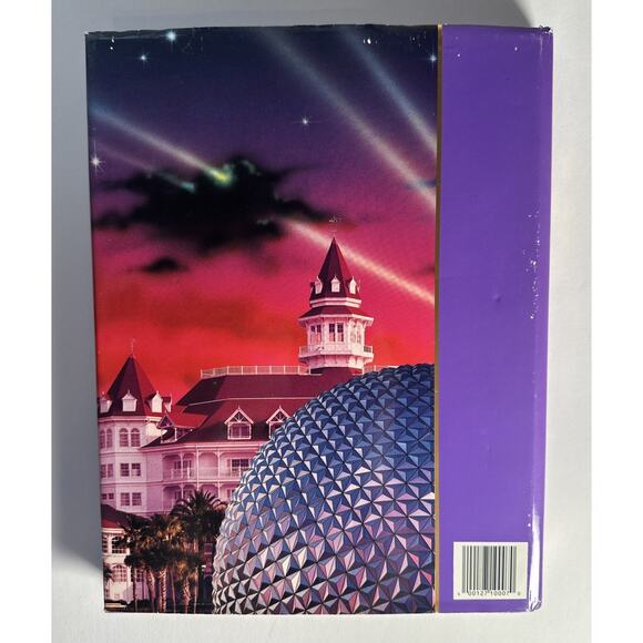 Vintage 1992 Walt Disney World Disney Kingdom Editions Purple Hardcover Book - Picture 2 of 9
